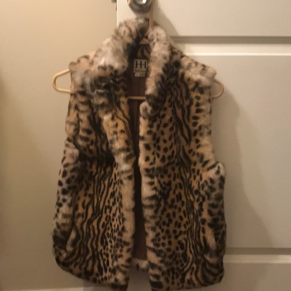 Haute Hippie Jackets & Blazers - Haute Hippie died rabbit fur vest.